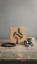 Timing belt kit with branded packaging