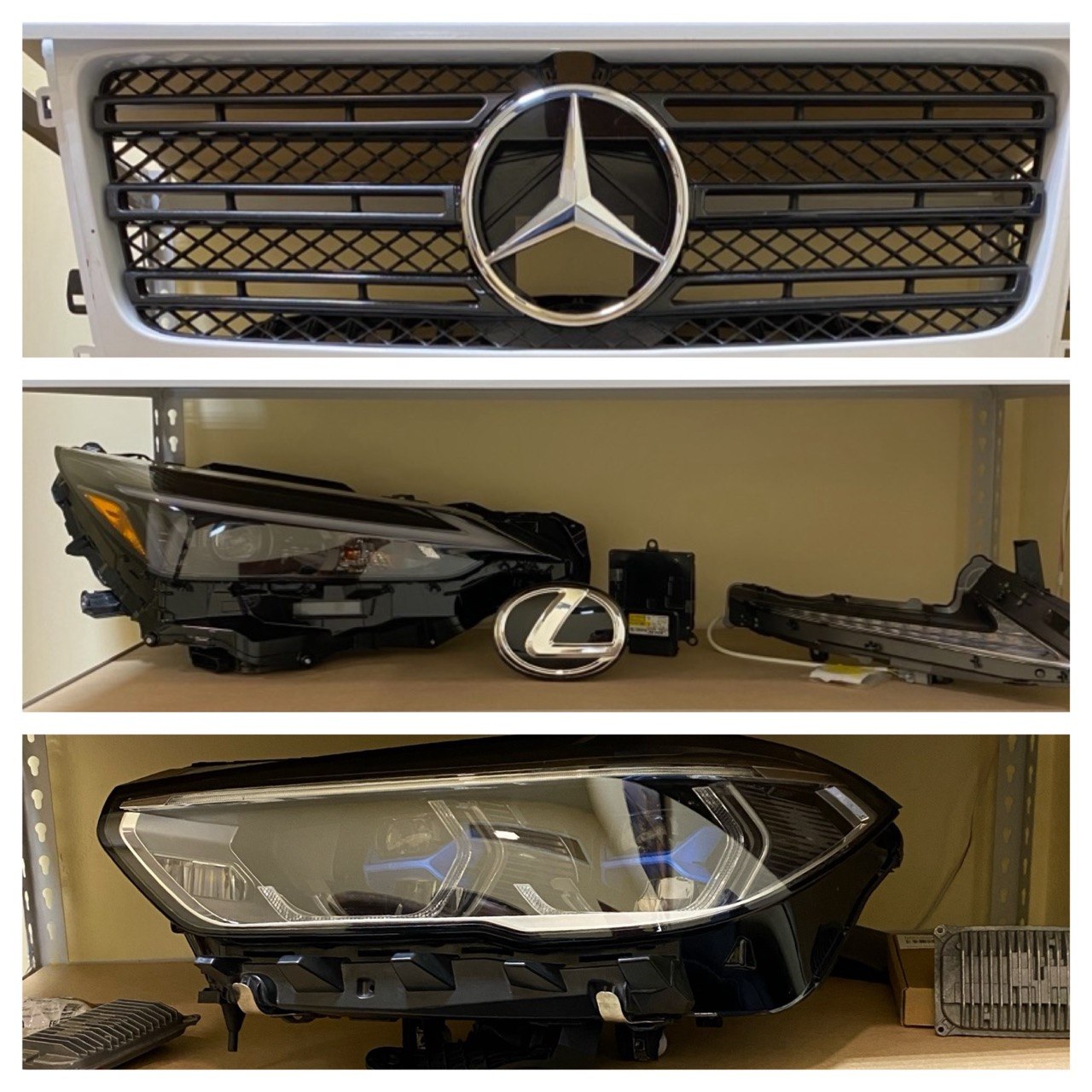 Оригинальные автозапчасти Mercedes; Lexus; BMW, Audi